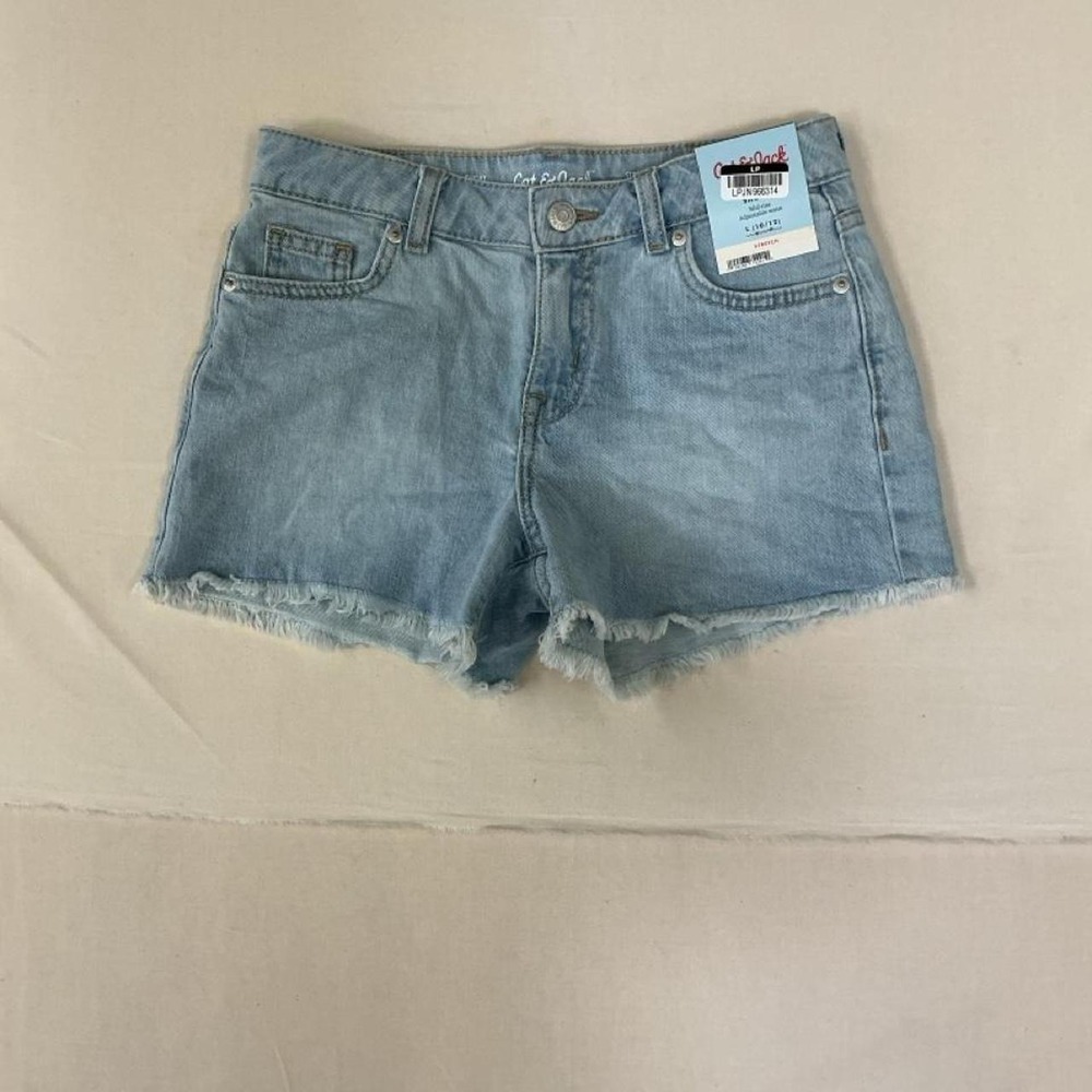 Light wash denim shorts by Cat & Jack